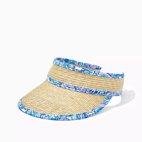 Lilly Pulitzer Accessories - Lilly Pulitzer Straw Visor